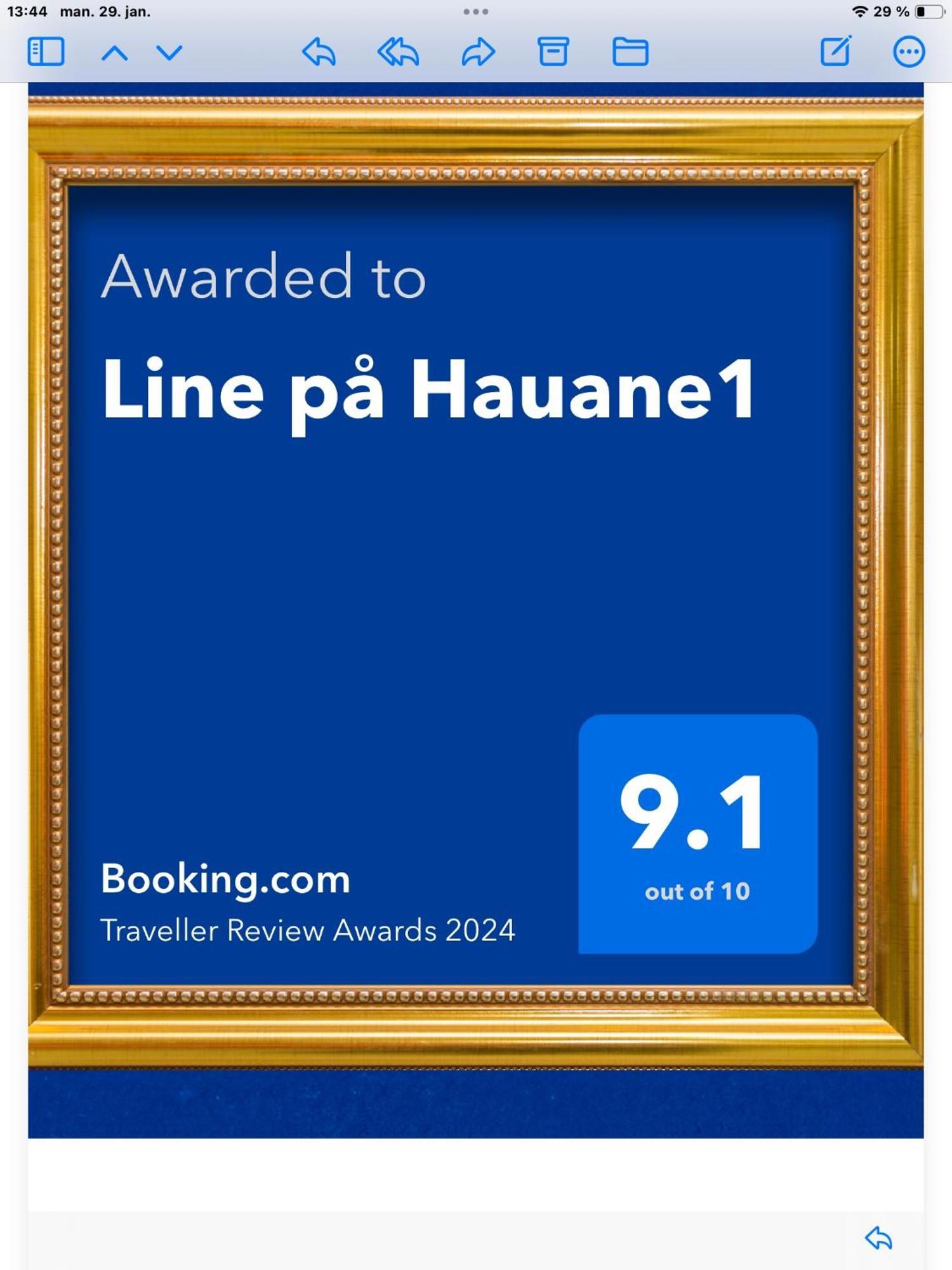 Line Pa Hauane1 Bed & Breakfast Volda Eksteriør bilde
