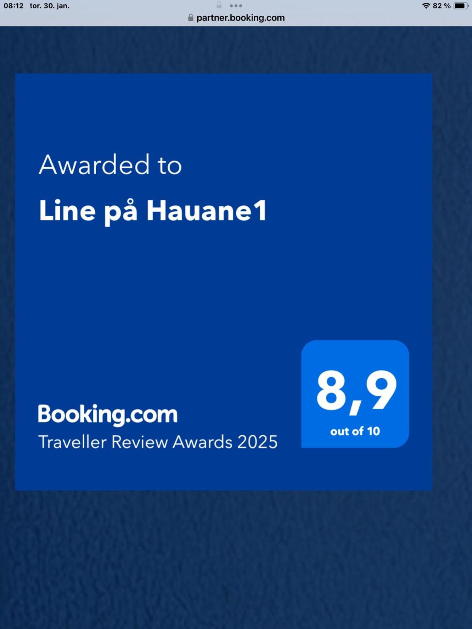 Line Pa Hauane1 Bed & Breakfast Volda Eksteriør bilde
